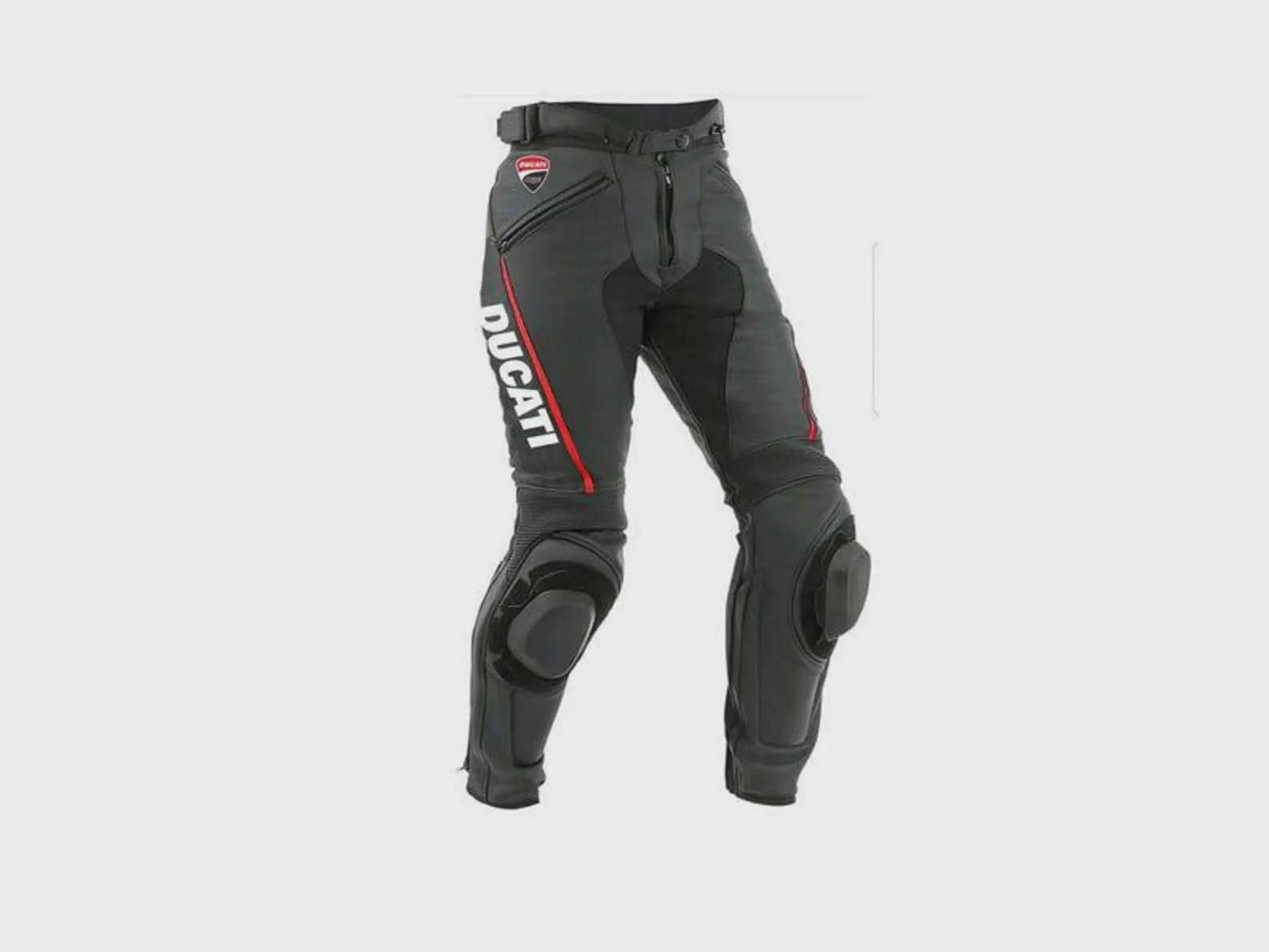 Ducati Corse C6 Racing Leather Pants — Cowhide CE Armor