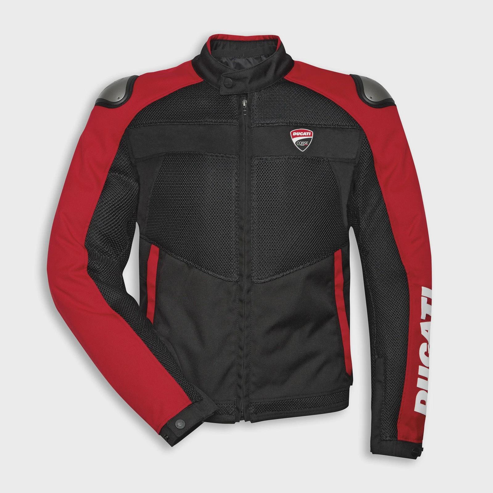 Ducati Corse Waterproof Jacket — Cordura CE Armored