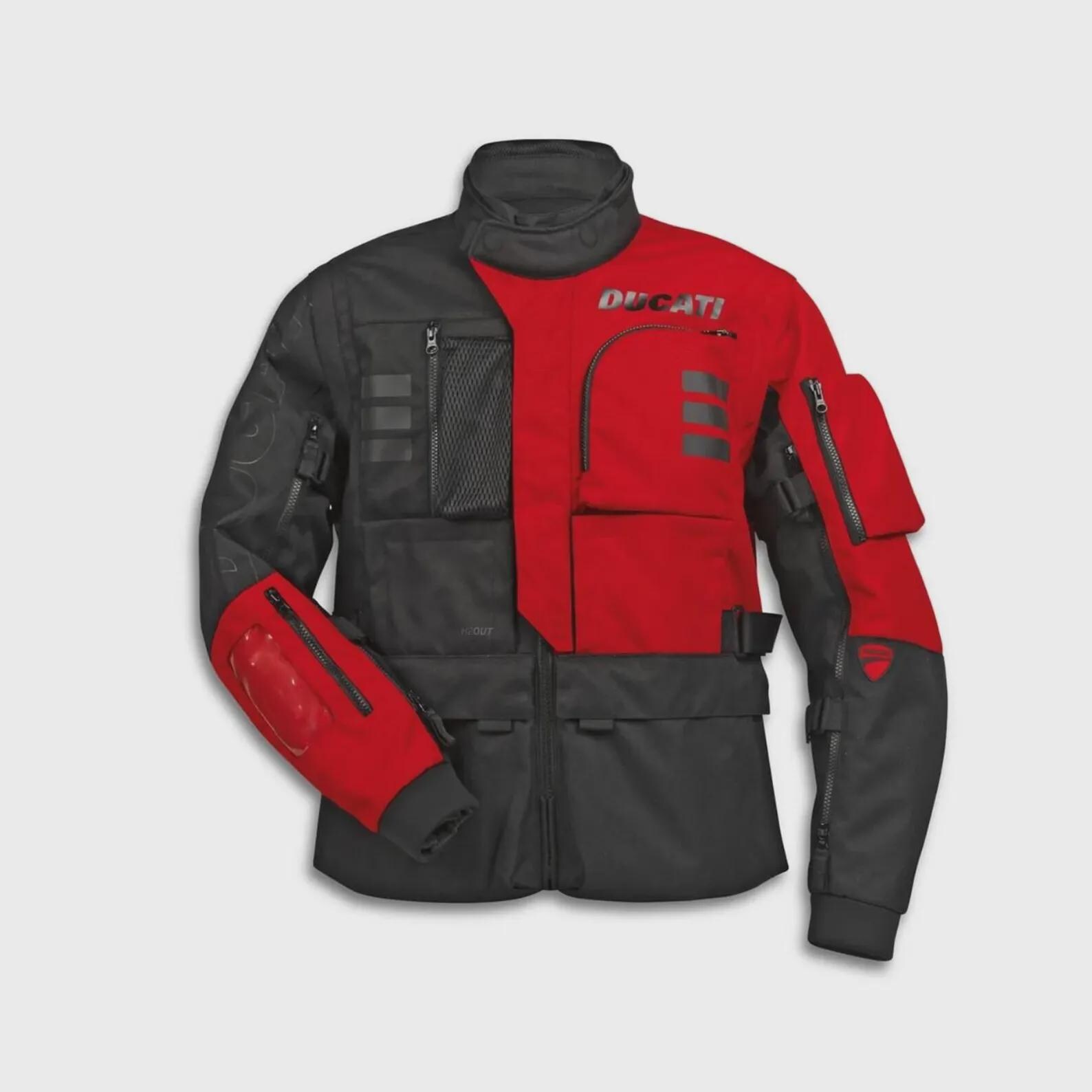 Ducati Explorer Fabric Jacket — CE Armored Breathable